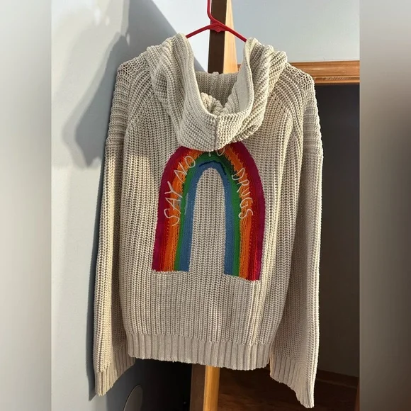 Zadig & Voltaire Cream Knit Sweater
